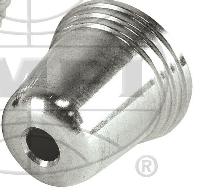 EMPI 11-4535 Billet Dash Knob, 5mm Thread, Fits VW Beetle, Ghia, Baja