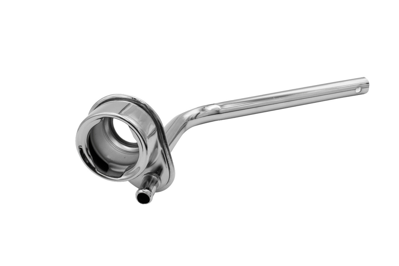 Oil Filler w/ Tube Only, Chrome, Fits VW Bug, Beetle Baja, EMPI 8966