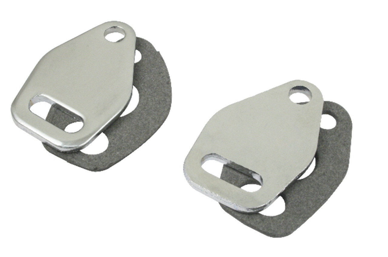 EMPI 17-2824 Engine Heat Riser Block-Off Plate Kit Chrome Plated for VW Air Cooled Engines Bug/Dune Buggy