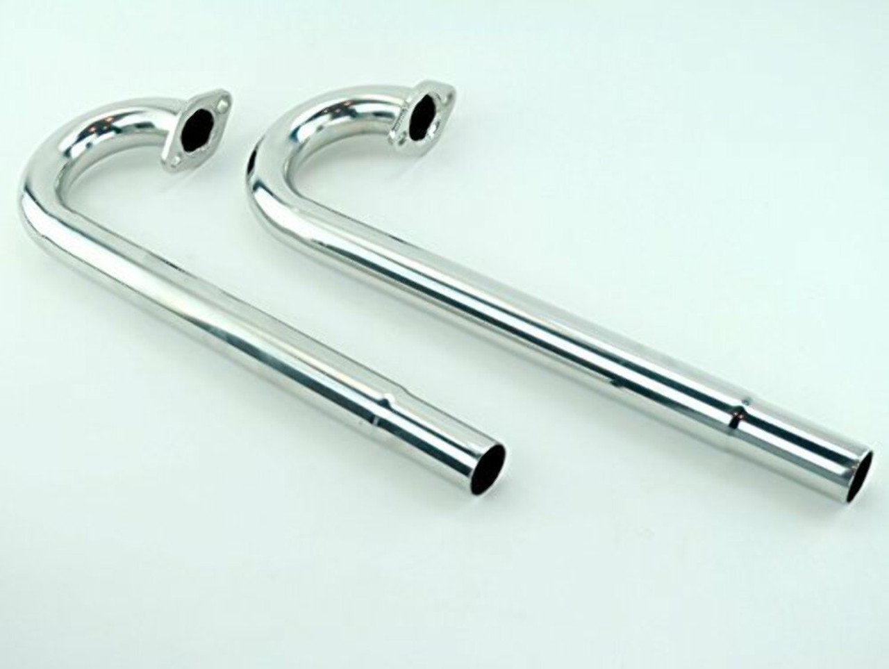 EMPI 55-3357 Heater Box J-Tubes Slip Joint, Ceramic Coated, 1 1/2" Tubing - Pair