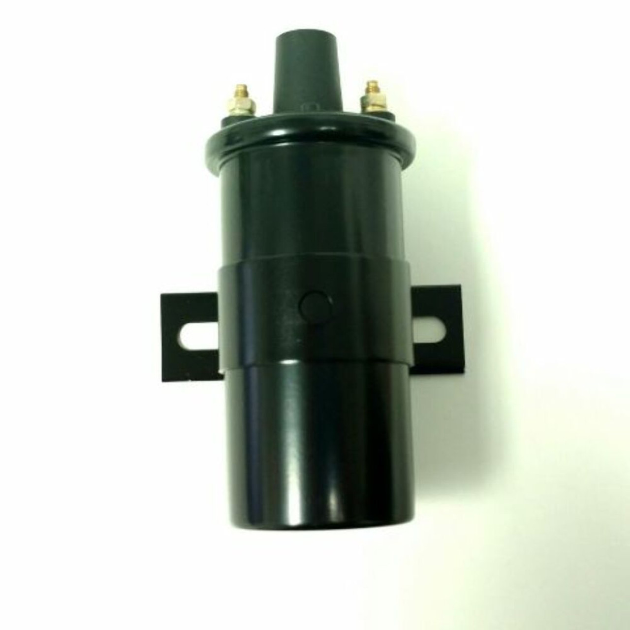 BLACK 40,000 Volt Ignition Coil 12 Volt Street Hot Rat Rod HEI GM Ford V8 Muscle