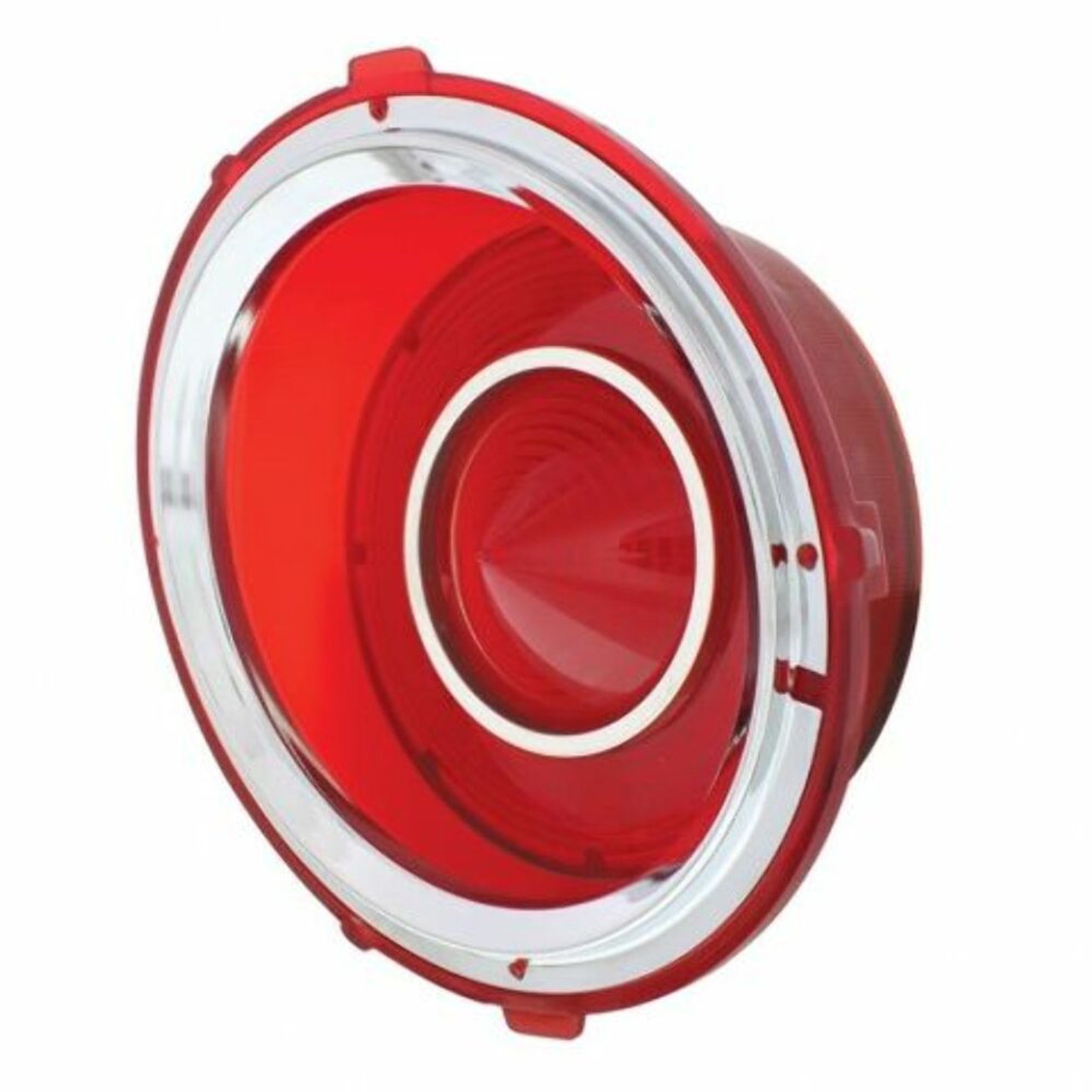 Tail Light Lens, Driver/Left, Compatible with Chevy Camaro Rally Sport 1970-1973