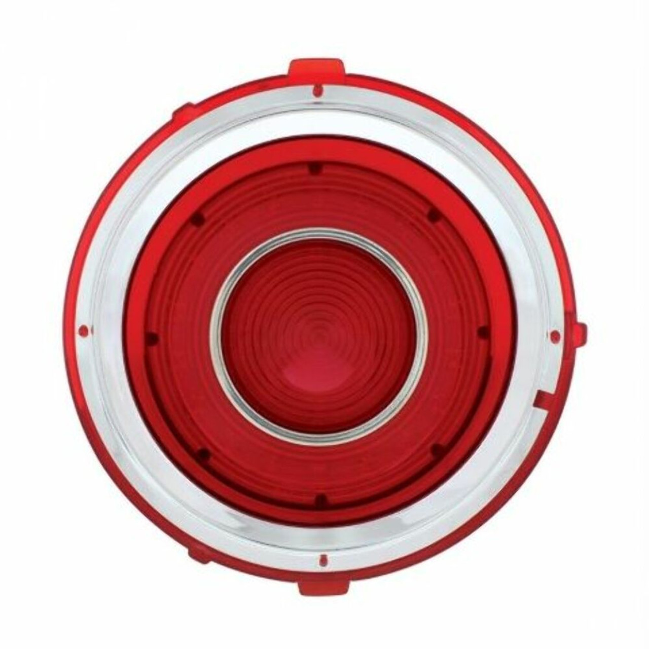 Tail Light Lens, Driver/Left, Compatible with Chevy Camaro Rally Sport 1970-1973