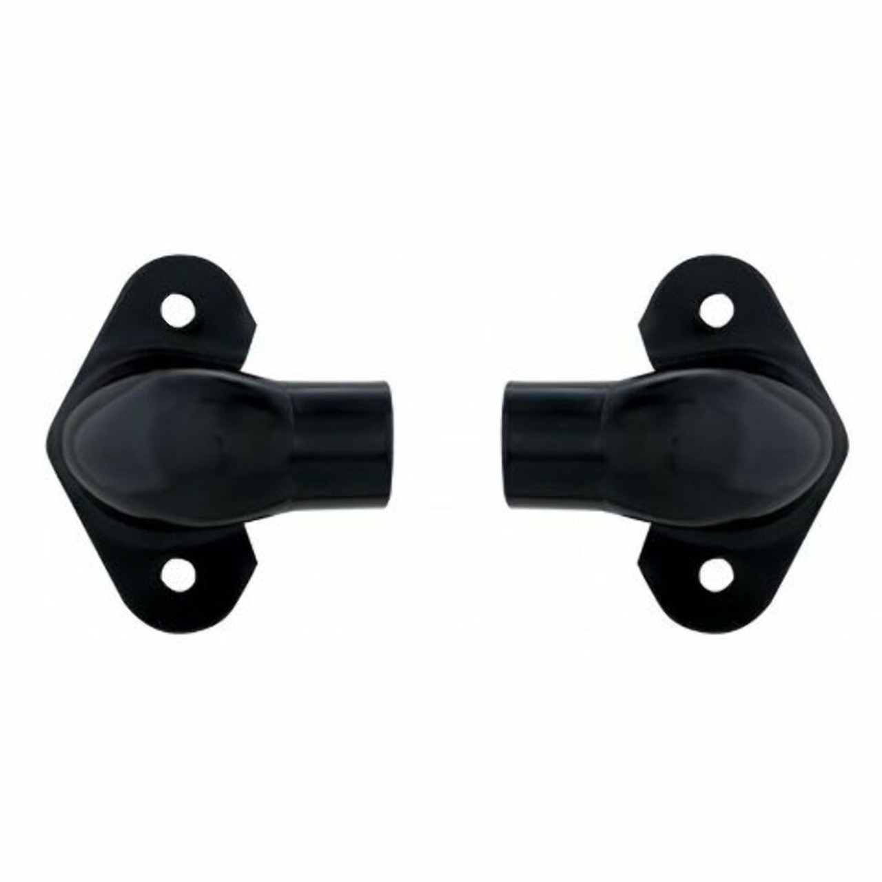 Black Tailgate Hinges, Compatible with Chevy/GMC Stepside Truck 1941-1953