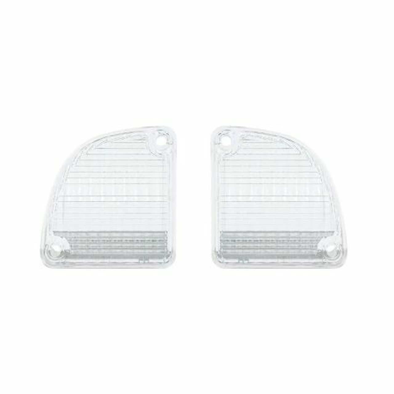 Backup Light Lenses, Pair, Compatible with Chevy/GMC Truck 1967-1972