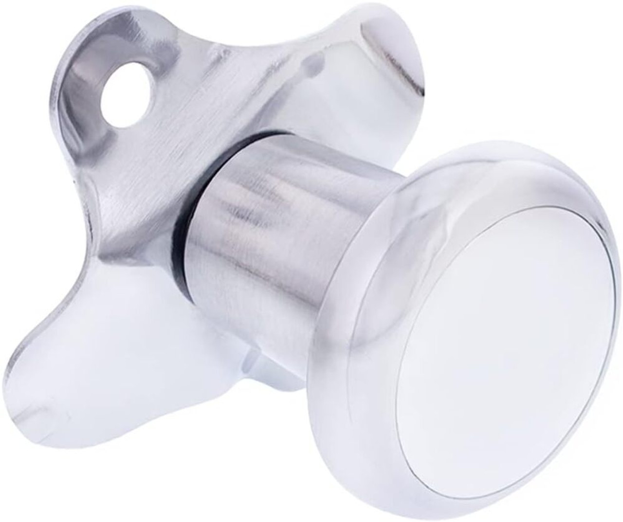 Steering Wheel Spinner, Heavy Duty Polished Aluminum, Ea Steering Wheel Spinner, Heavy Duty Polished Aluminum, Ea