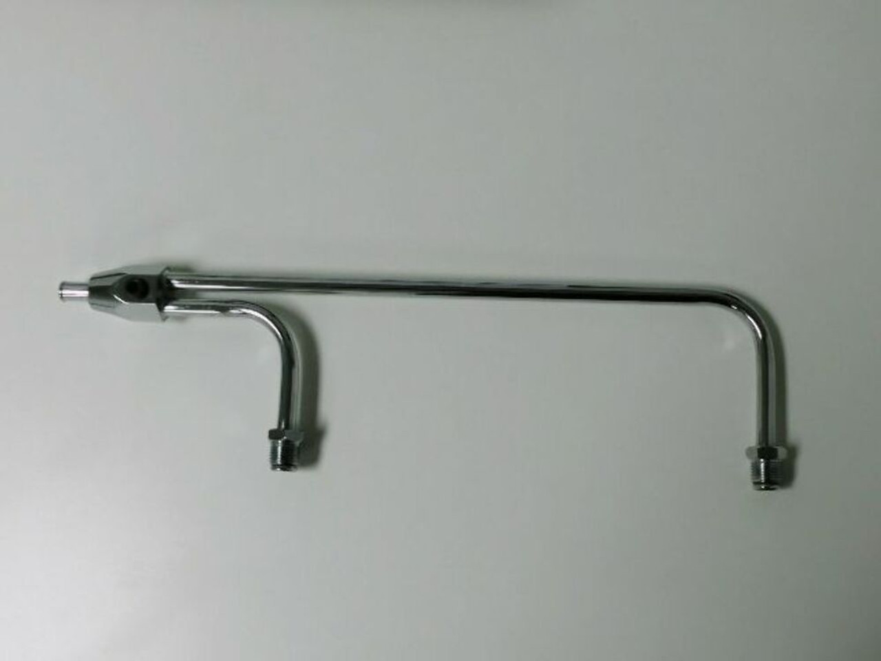 Chrome 3/8" Fuel Line For Holley 3310 Series Carbs