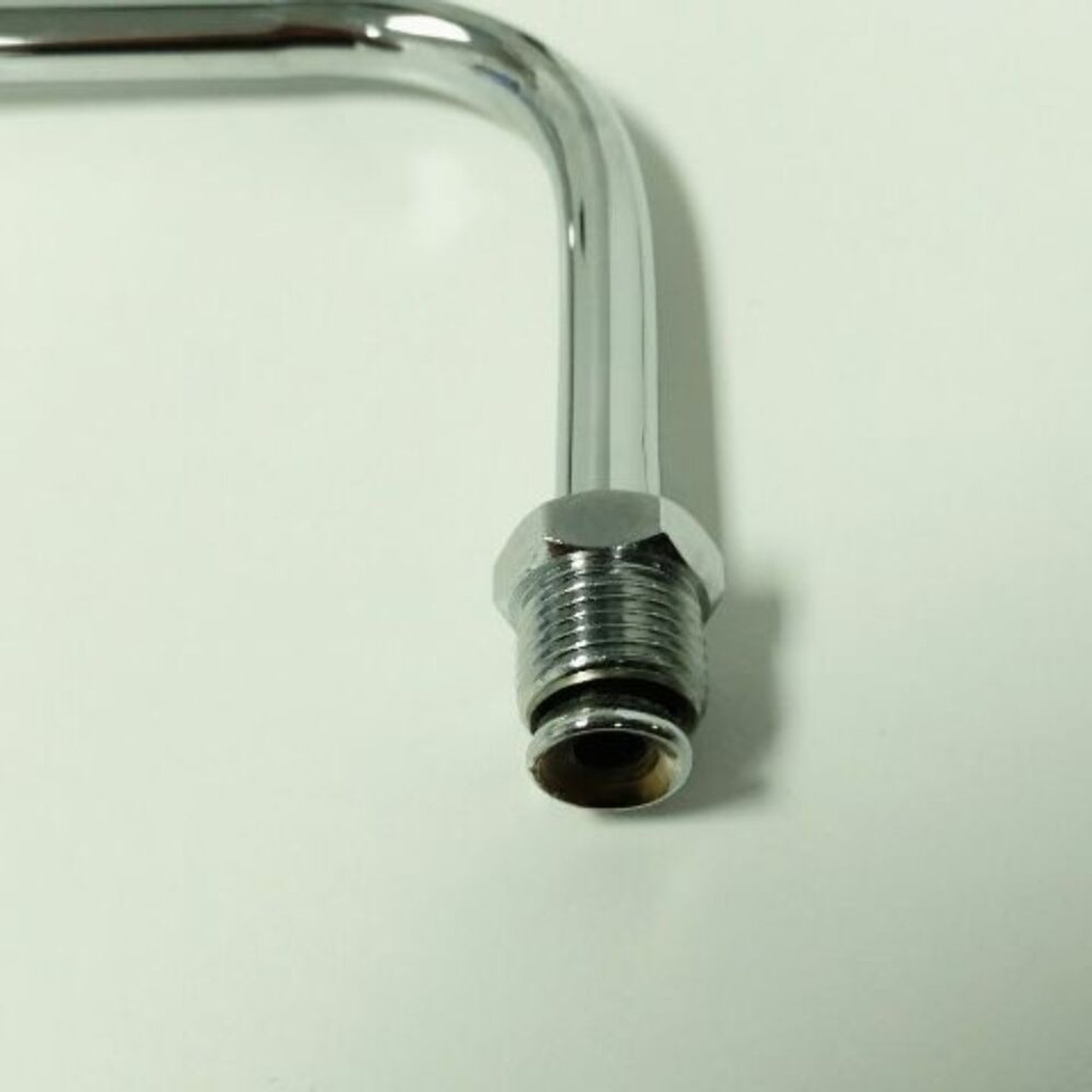 Chrome 3/8" Fuel Line For Holley 3310 Series Carbs