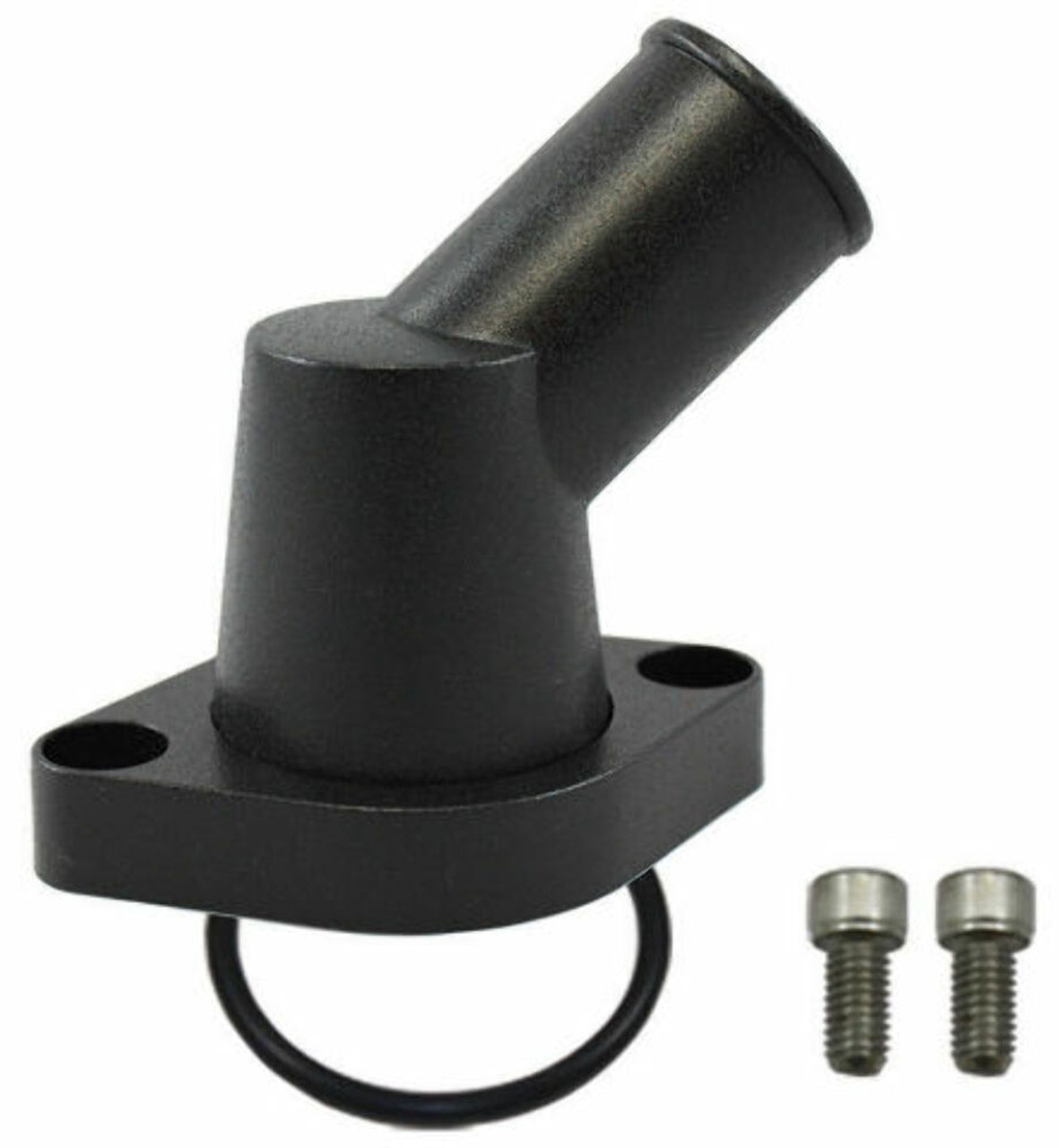 45° Swivel Water Neck Thermostat Housing, SBC BBC Chevy