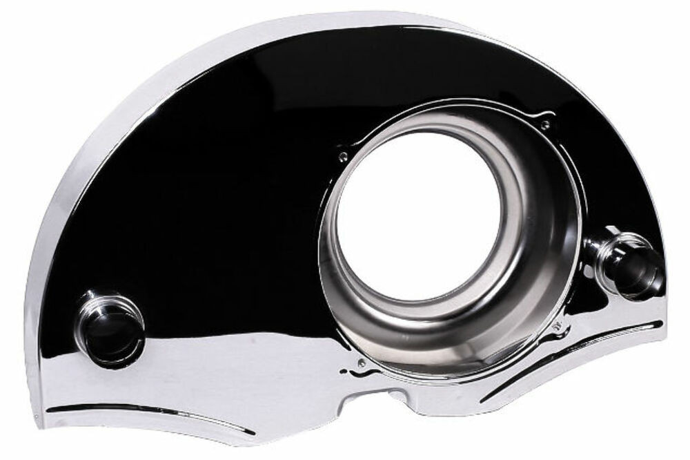 Fan Shroud Chrome w/Ducts, 36hp Style, Doghouse, Fits Late VW Air-Cooled, 8890