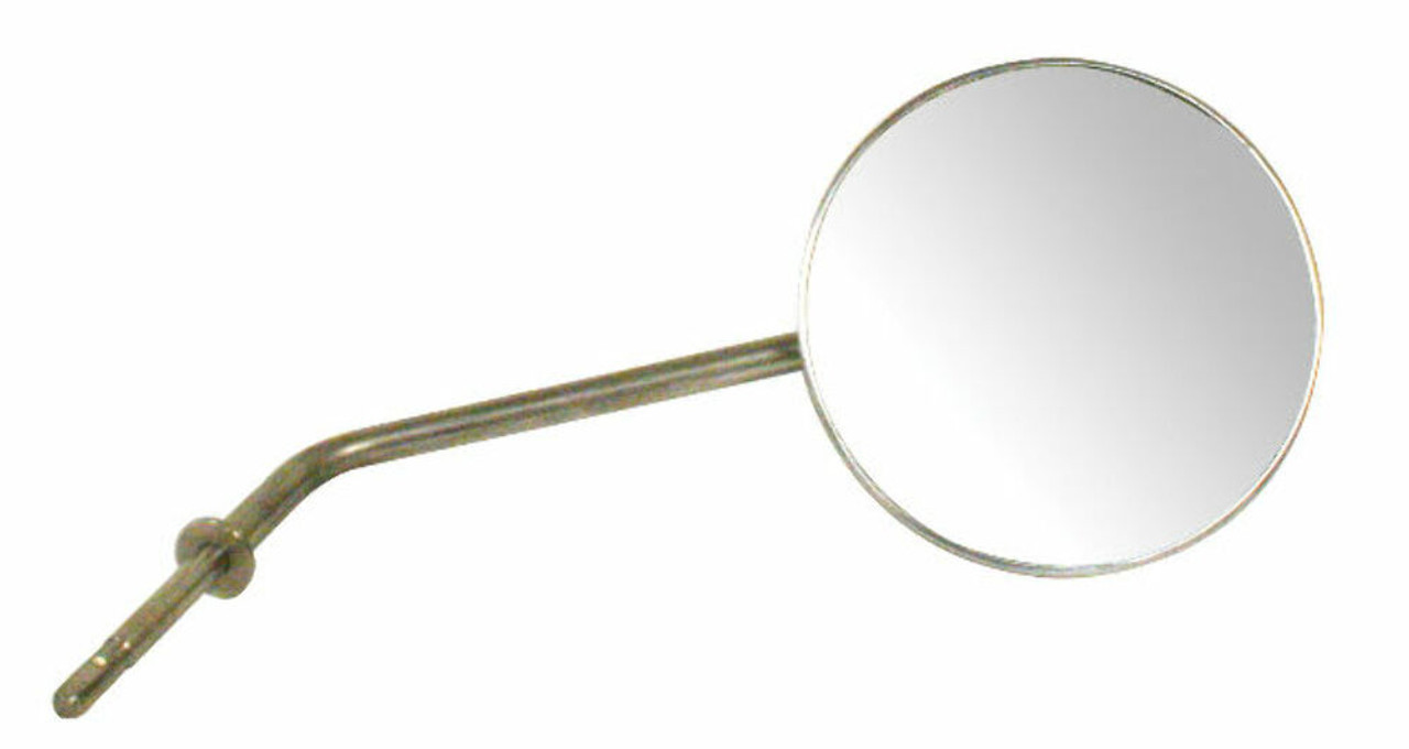 EMPI 98-9977-0 Chrome Round Right Mirror for VW Type 2 Bus 1950-1967