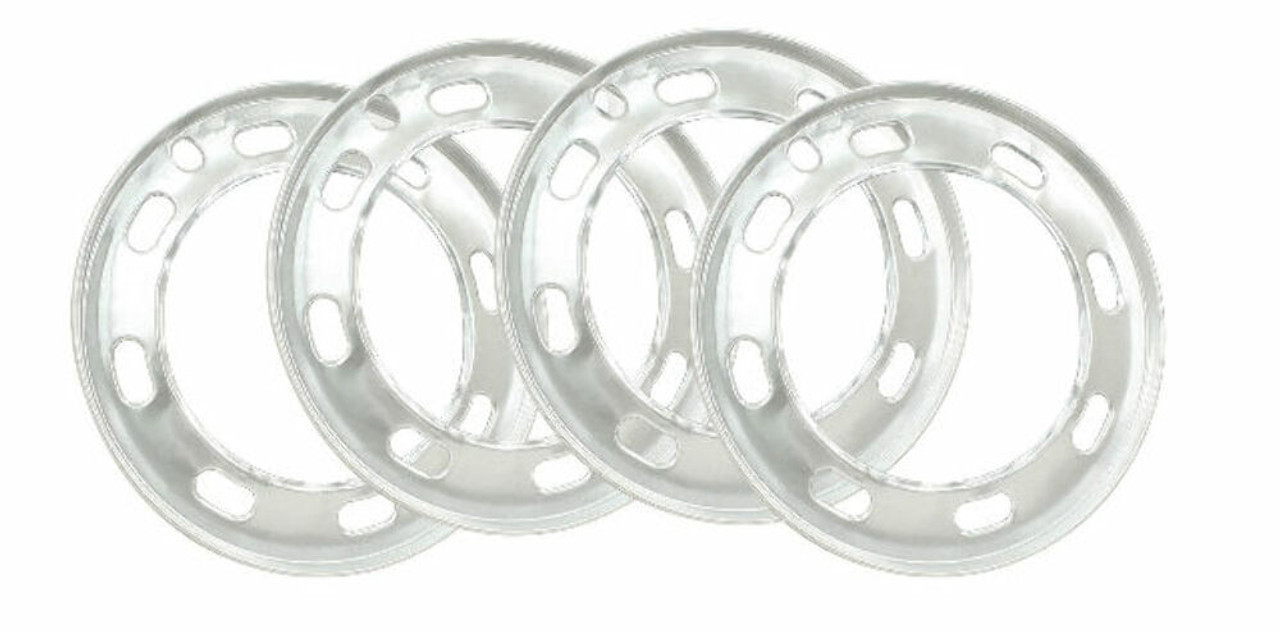 Empi Beauty Rings Aluminum VW  Bug K-Ghia  68-72 (set/4) For Stock Rim  9555