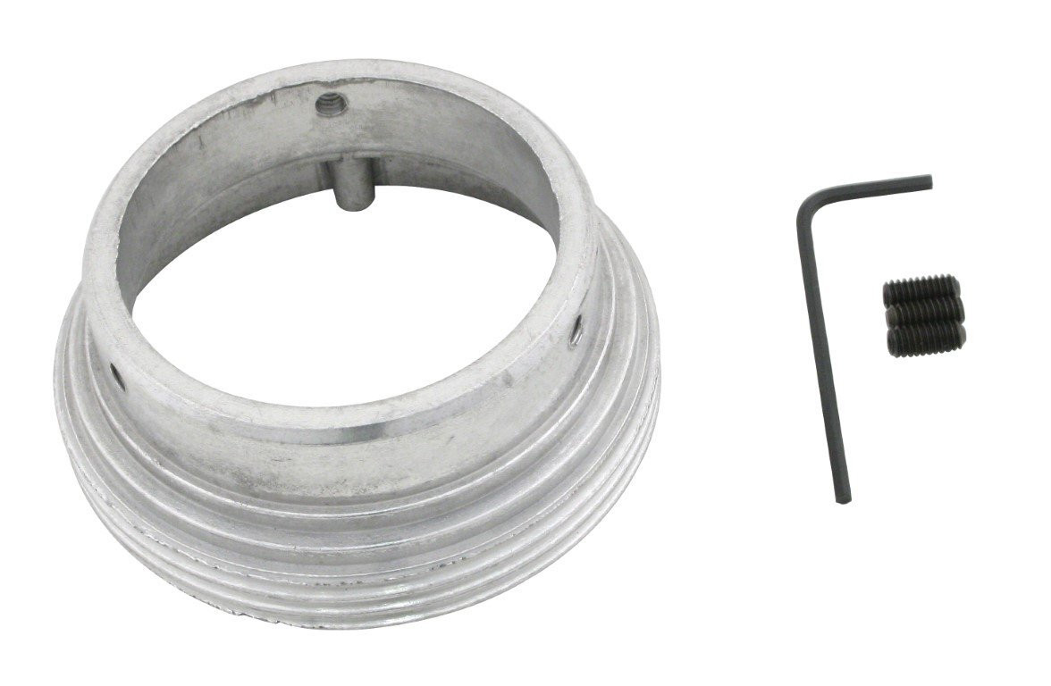 EMPI 9621 Chrome 3-Spoke Wheel Knock-off Set Of 4, Fits VW Bug Ghia