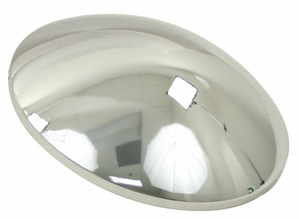 EMPI 10-1060 Chrome Smoothie Hub Cap For LATE Bug Bus Ghia 4 Lug VW Wheel Ea