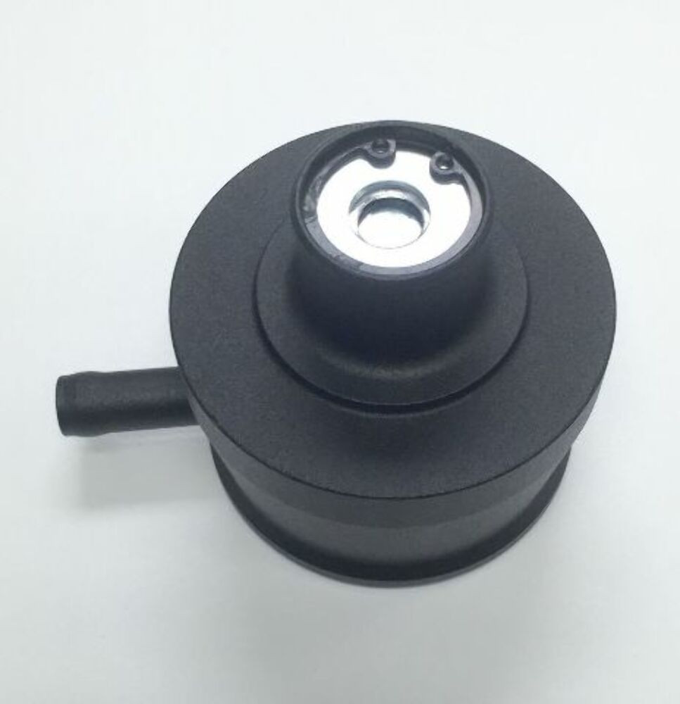 Hot Rod Black Round Smooth Valve Cover PCV Breather W/ Grommet