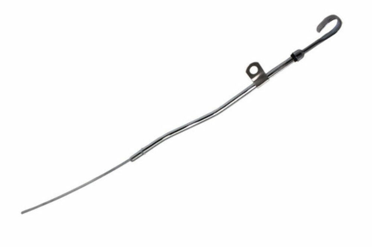Chrome Steel Engine Oil Dipstick, Fits Ford SBF 1962-85 (260-351) Small Block