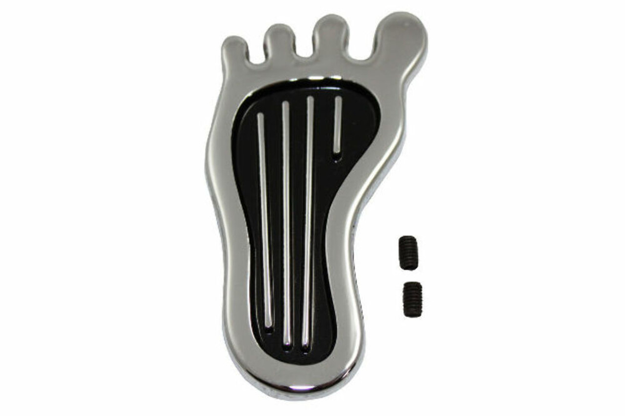 Rat Rod Chrome Plated Barefoot Dimmer Pad