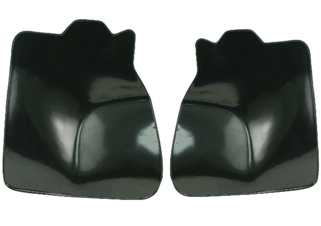 EMPI Black Plastic Bug Speaker Kick Panels VW Beetle All Years, except SB 4850