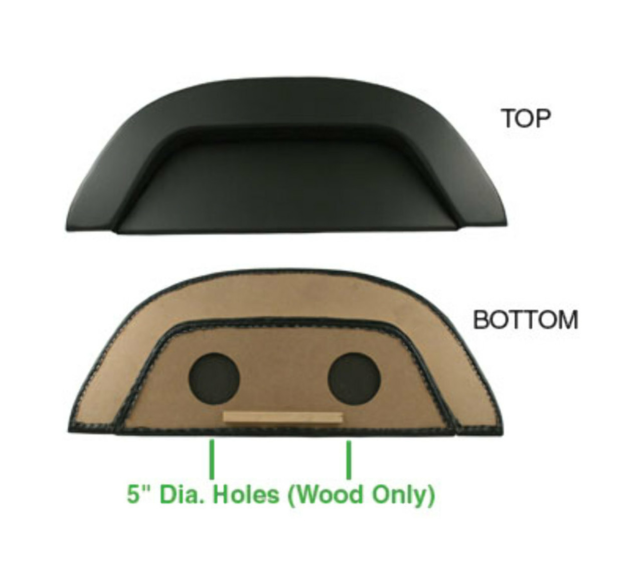 EMPI 4851 REAR SPEAKER SHELF FITS VW AIR COOLED ALL  BUG  &  SUPER BEETLE