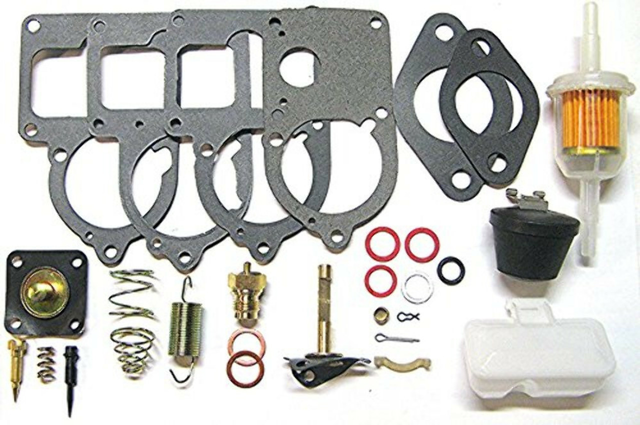 RADKE VW SOLEX CARB REBUILD KIT, VW BUG / BEETLE 28 PICT-34-3 W/FLOATS, 113-198-575U, 30 pc. KIT