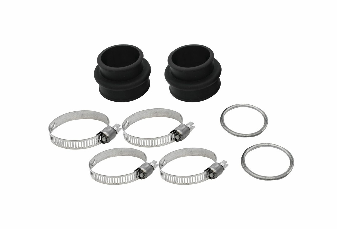 EMPI 3413 Single Port Intake Installation Kit, Black Boots, Fits VW & Dune Buggy