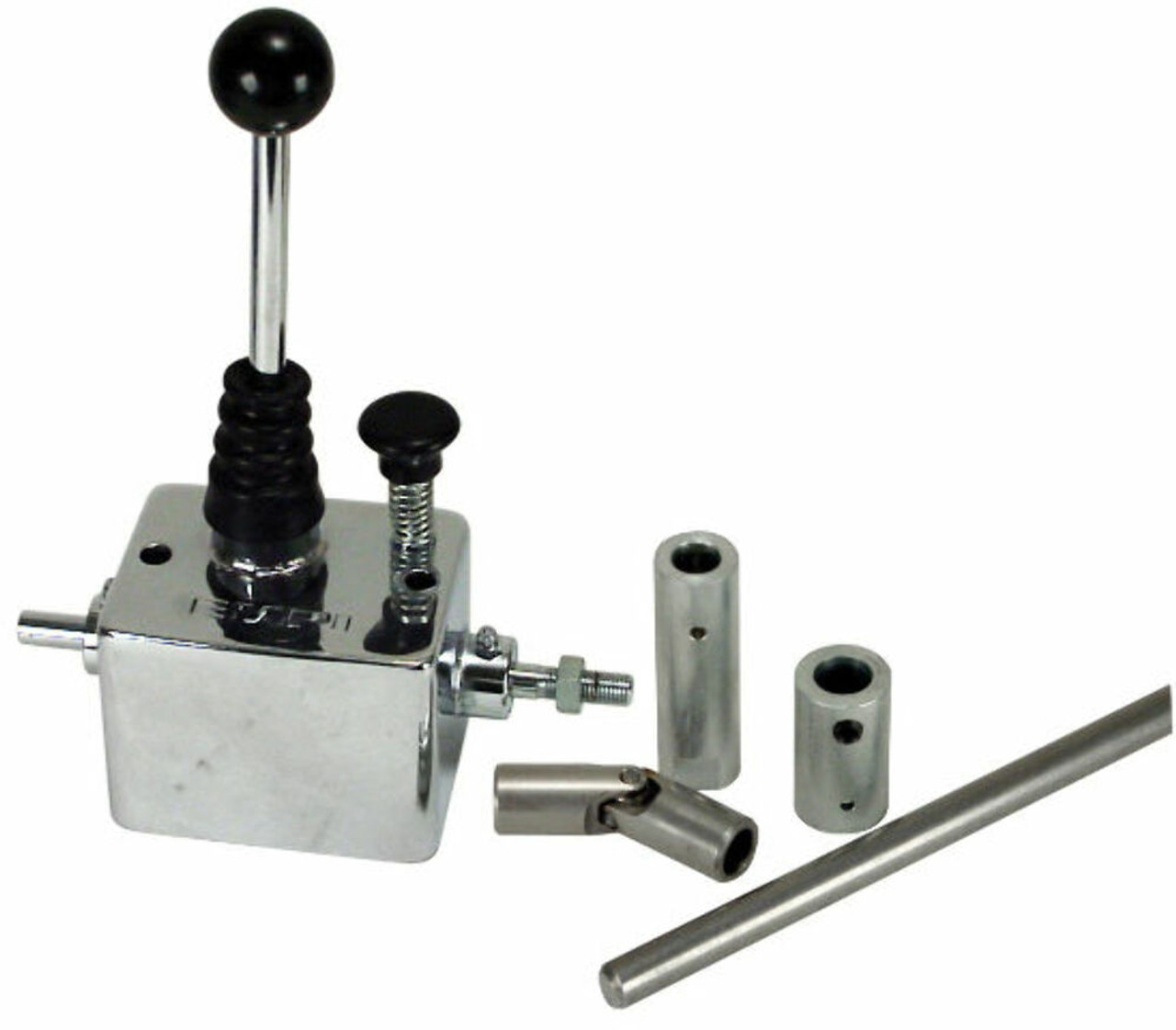 Chrome Super Shifter W/Linkage - Short Throw, Reverse Lock-Out - Sand Rail Buggy