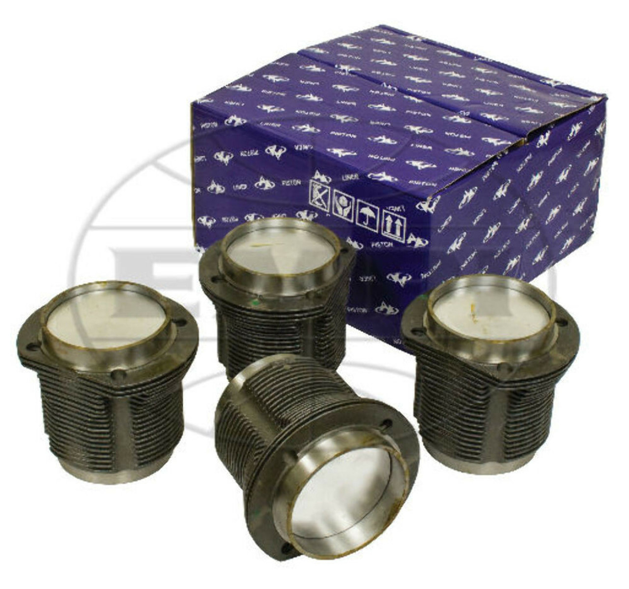 EMPI A&A VW Air Cooled Cast Piston & Cylinder Set, 90.5mm x 69mm 1776cc