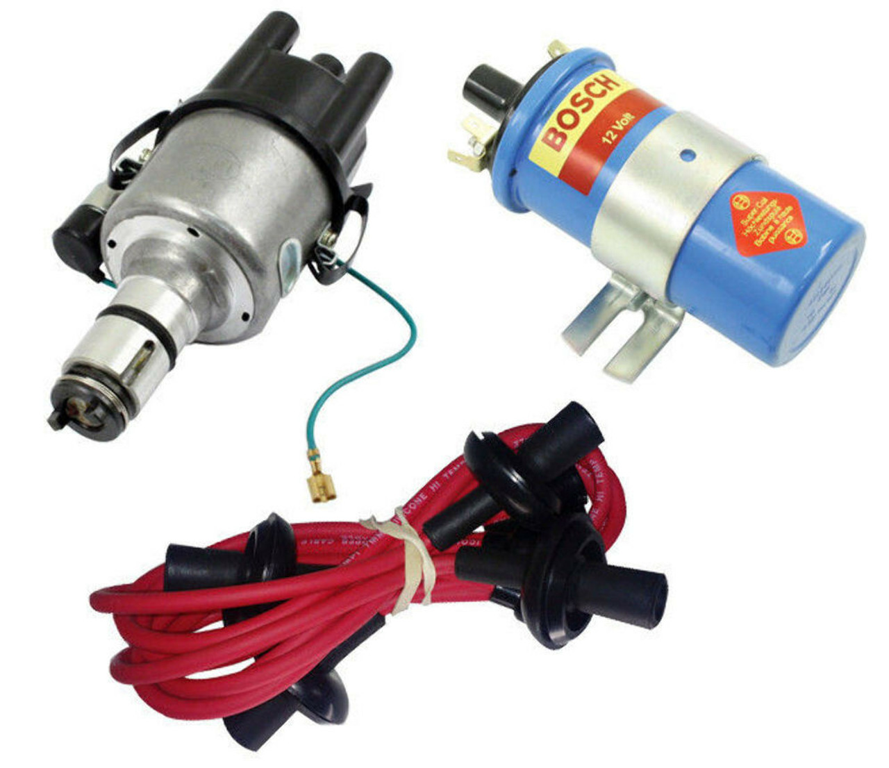 EMPI VW 009 Street- Distributor W/Electronic  Ign, Red Screamer Kit KT-1013