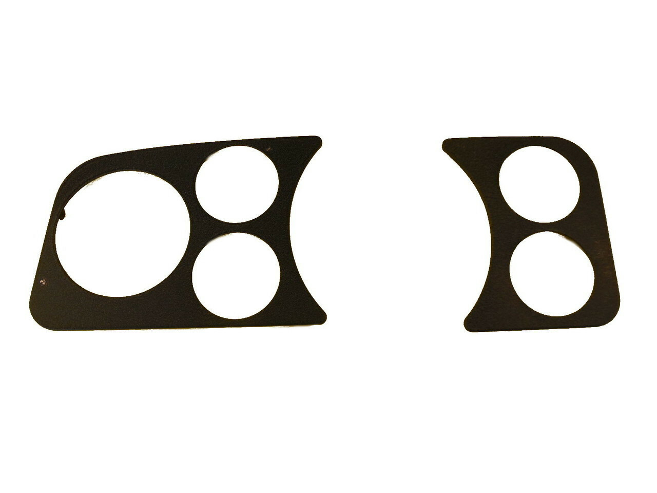 Dash Panel Kit, 2 Gauge 1 Tach, 2 Hole Gauge Panel, Black, Fits VW Bug Type 1, KT-1036