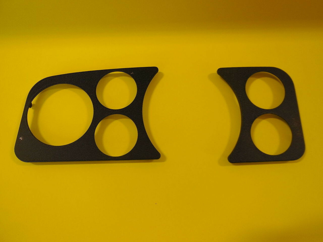 Dash Panel Kit, 2 Gauge 1 Tach, 2 Hole Gauge Panel, Black, Fits VW Bug Type 1, KT-1036