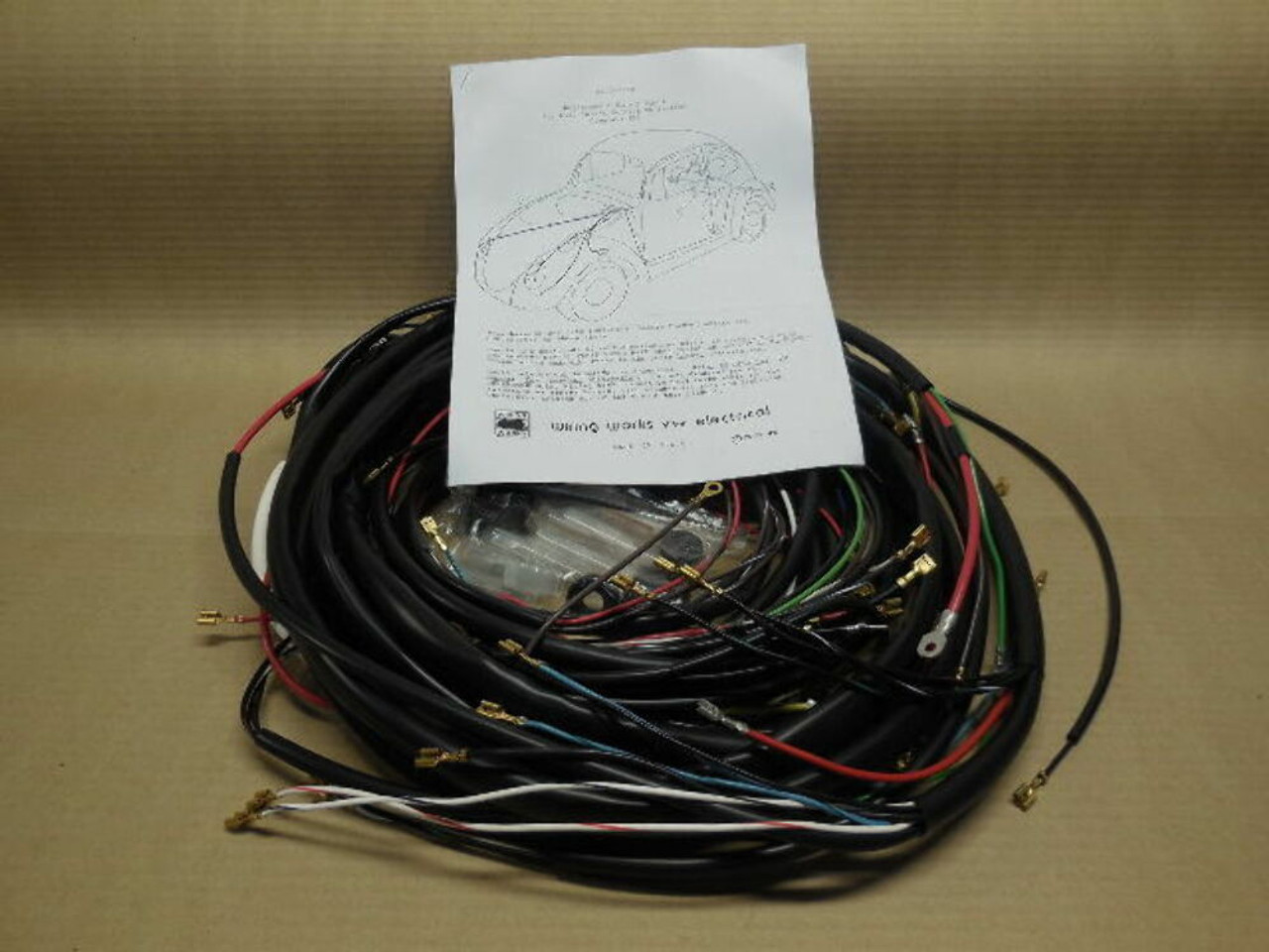 Wiring Harness, Complete, 1961-1965 ALL Karmann Ghia VW