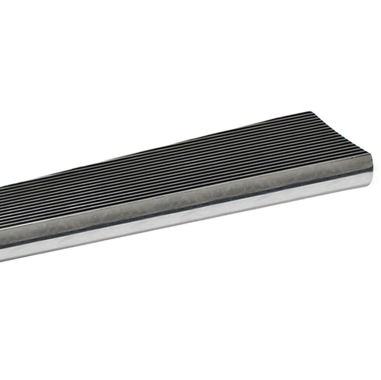 Running Boards, Pair, Black Polished Billet, Fits VW Bug Super Beetle Type 1, EMPI 15-3019