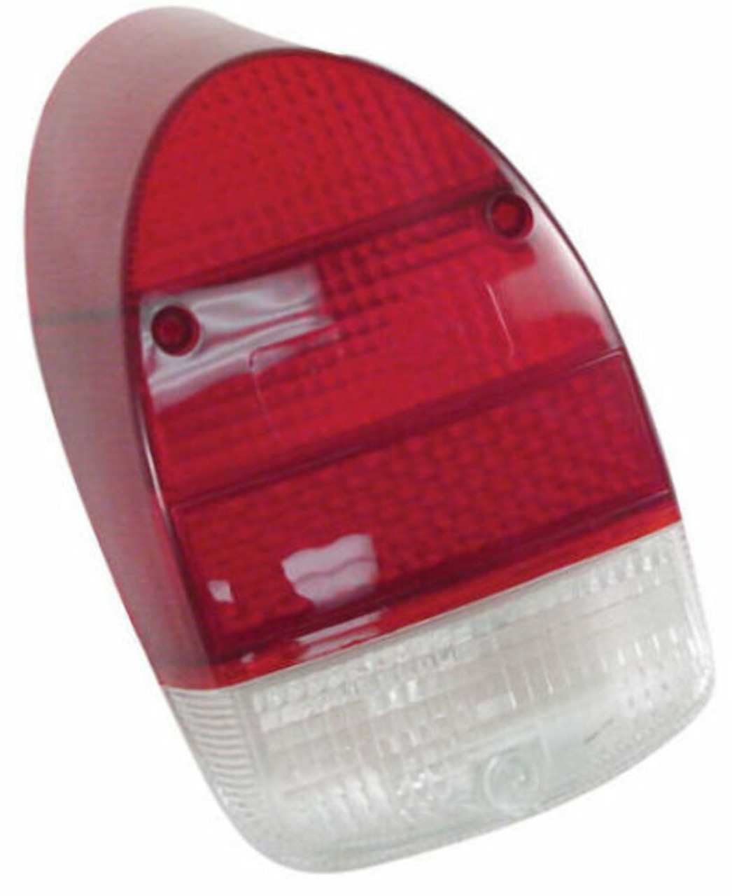 Rear Tail Light Lens 1968-1970 Red White Style VW Bug VW Beetle Each 98-1077-B