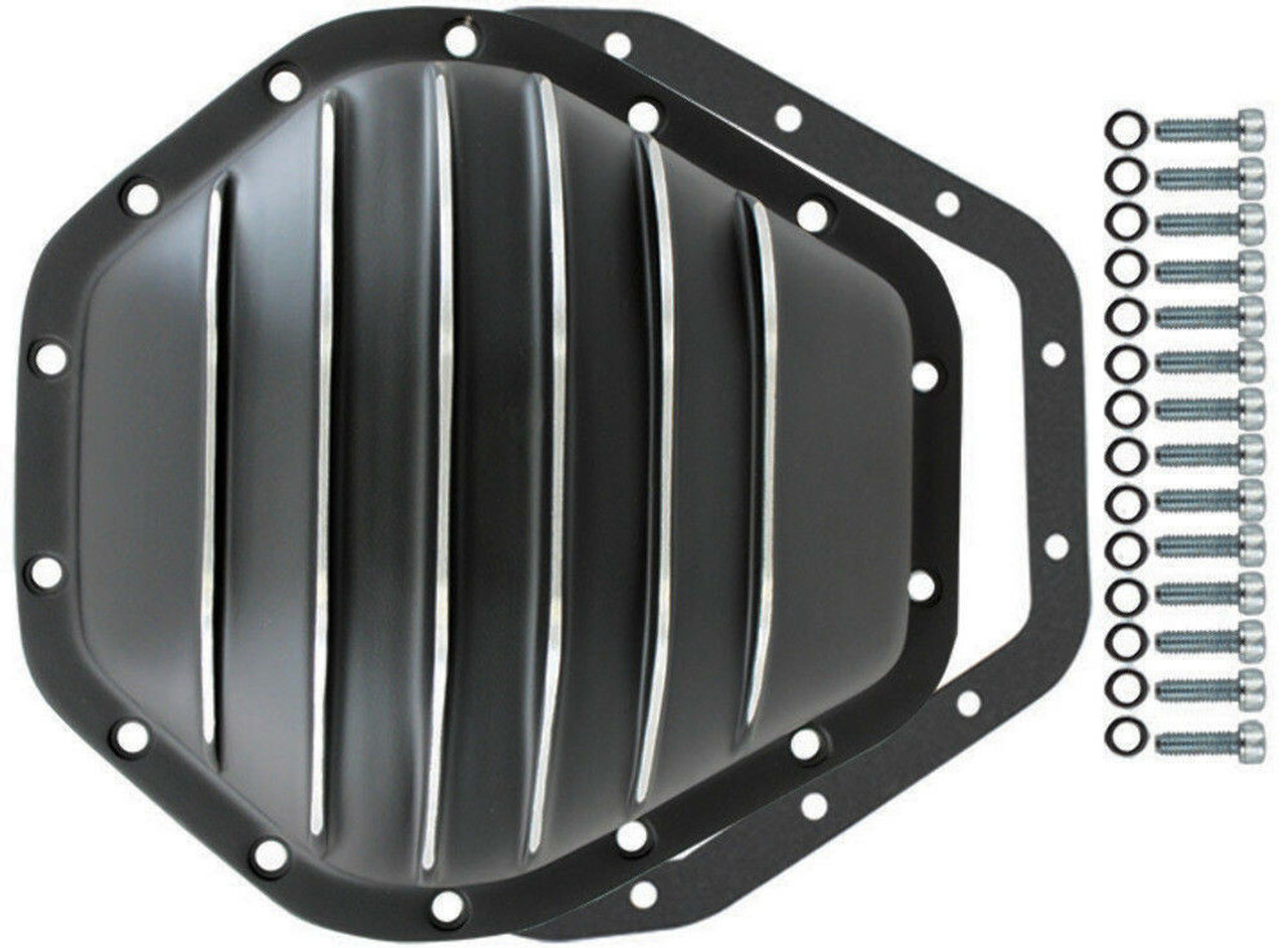 Black Aluminum 14 Bolt 10.5" RG Differential Cover, Fits Chevy GMC 2500HD 3500HD