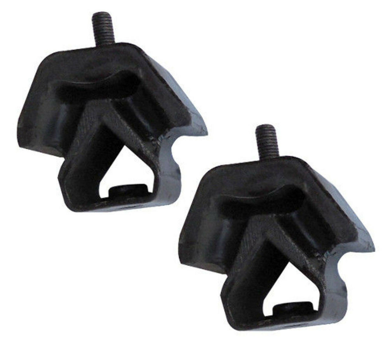 REAR ENGINE SUPPORT BAR MOUNTS, 2 PC,  1968-71 VW TYPE 2 BUS,  211-199-231A
