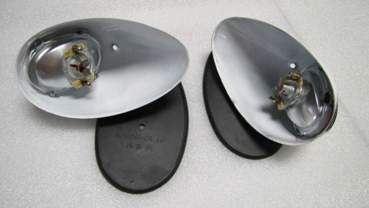 Tail Light Assembly, Left & Right w/ Seals, Fits VW Bug 1956-61