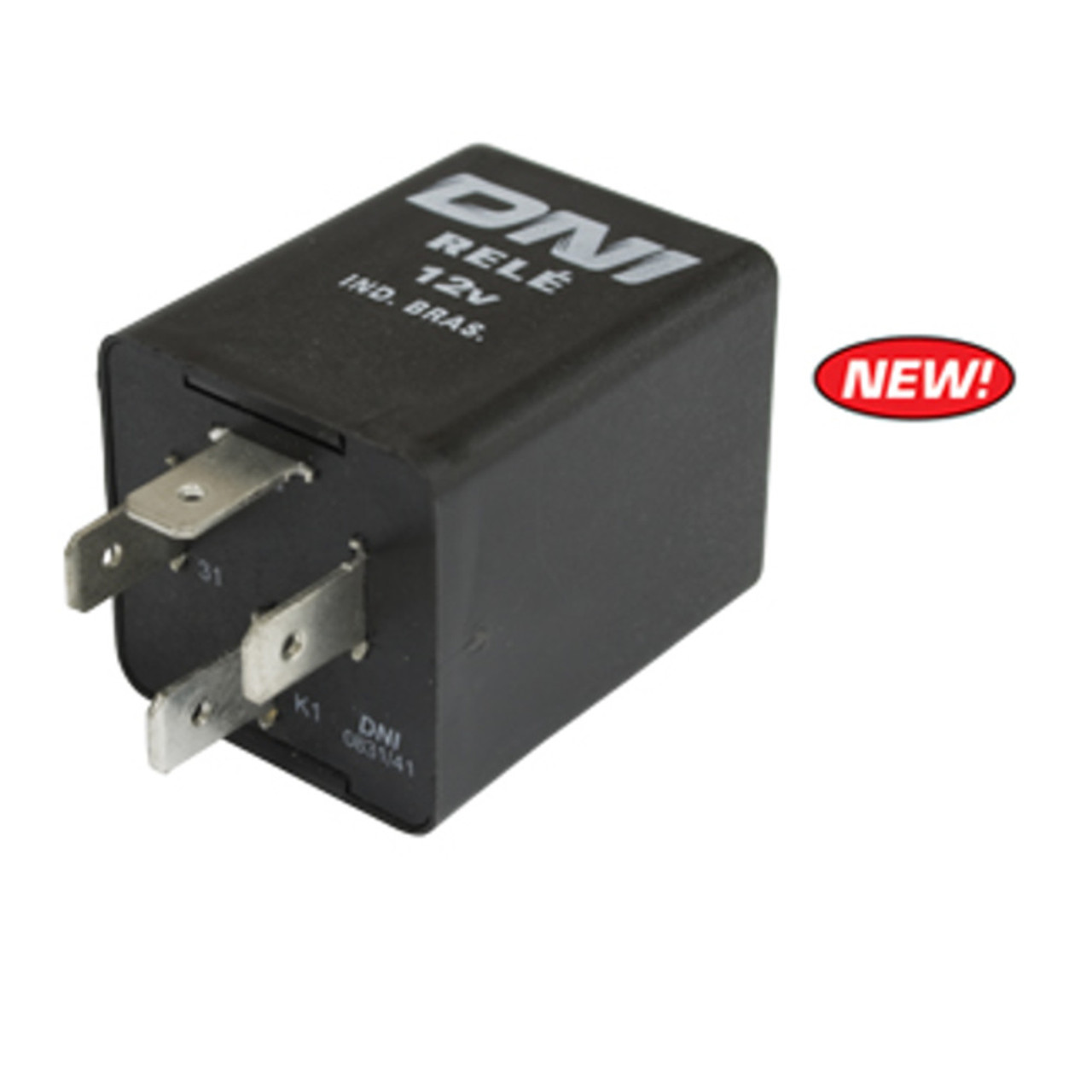 EMPI 98-8713 Turn Signal Flasher Relay 12-Volt 4 Prong, Fits VW Type-1-2-3 68-70
