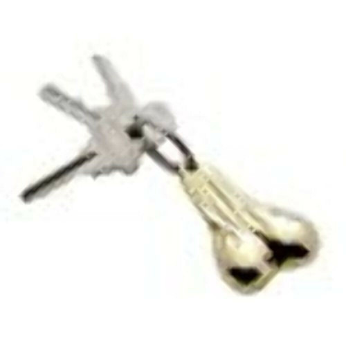 Plastic Small Balls Novelty Key Chain - Gold