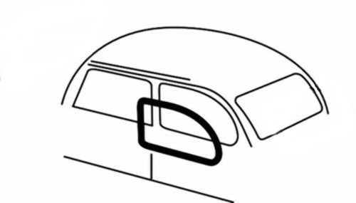 EMPI Cal-Look Quarter Window Rubber Kit for VW Type 1 (1965-1977)