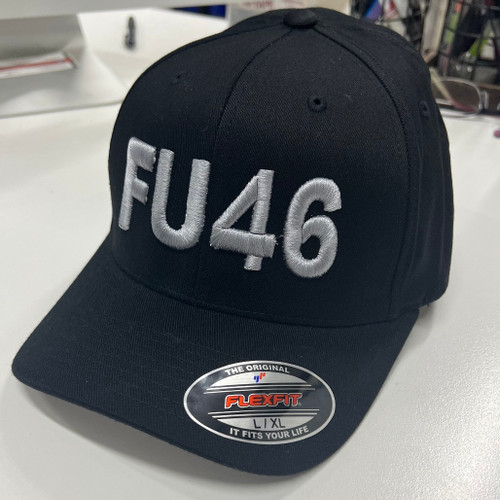 "FU46" Hat Black