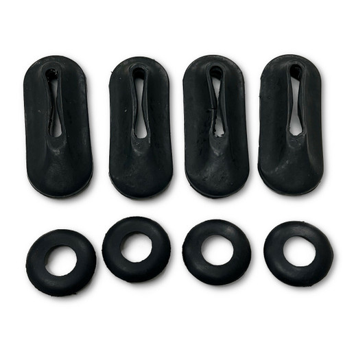 Front & Rear Bumper Bracket Grommet Set - Compatible with Volkswagen T1 Bug Beetle 1953-1967