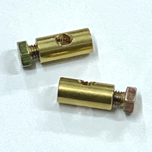 Barrel Nuts for Accelerator and Heater Cables (2 pcs) - Fits VW Bug/Bus/Ghia/Type 3