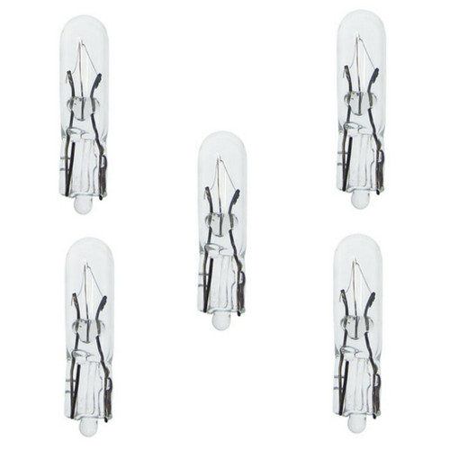 Dash Bulbs, 5pc - German - 2721 - 12V 1.2W - Compatible with Volkswagen, Porsche, and Audi