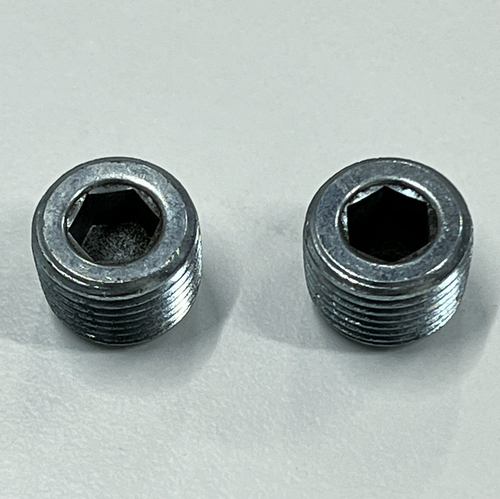 EZ-FITTINGS 3/8 NPT Black Aluminum Allen Socket Pipe Plug – Made In USA For IMCA Hot Rod Street Rod