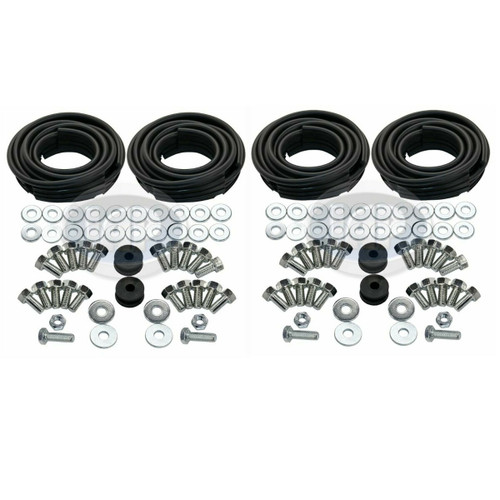 Fender Beading 4pc Kit with Hardware for Type-1 Bug and Super Beetle 1949-1978