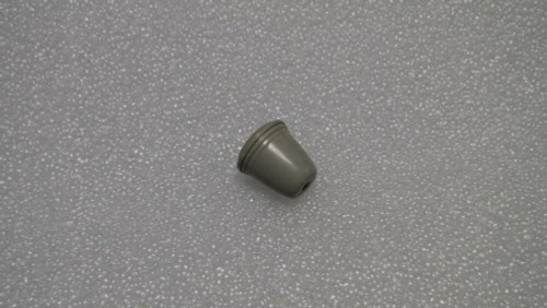 Wiper Knob, 4mm Thread, Grey, Fits VW Air Cooled Bug & Ghia & Type-2