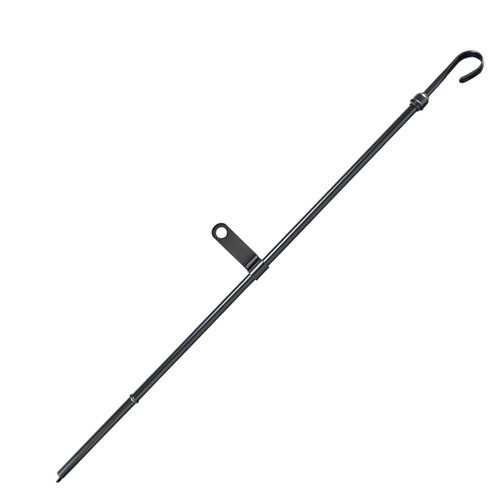 Black Steel Engine Oil Dipstick for Chevy Big Block 1965-90 (BBC 396-454 )