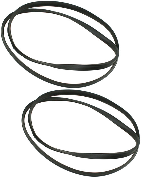 Pop‑Out Quarter Window Seal Pair (Left & Right) fits VW Beetle 1965‑1977
