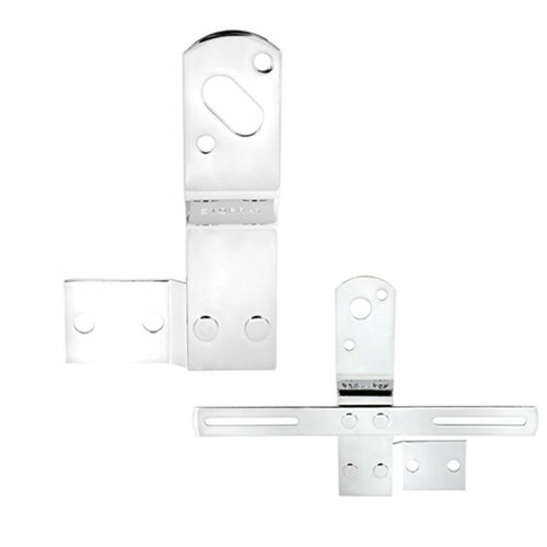 Left & Right Chrome Tail Light Bracket Set – 1940–1953 Chevy/GMC Truck