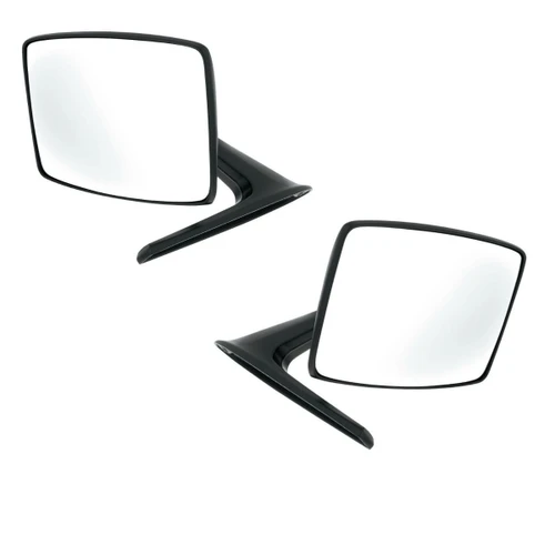 1966–1977 Ford Bronco / 1967–1979 Ford Truck Black Exterior Mirror – Pair